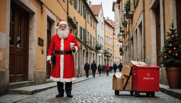 Merci facteur : des cartes postales ai pour une saint-nicolas moderne